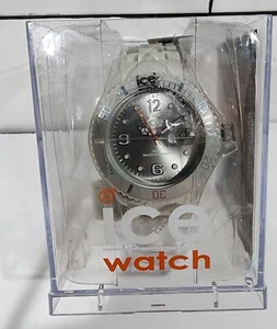 NEW Authentic Ice - Unisex - Silver - Big Watch - working - Picture 1 of 5
