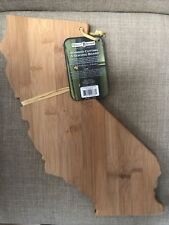 Totally Bamboo California State Shaped Cutting & Serving Board