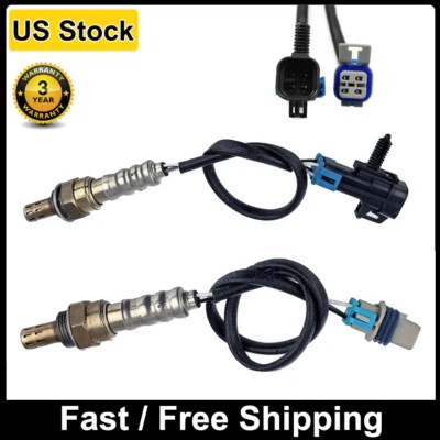 Up+Down Oxygen Sensor For 2004 2005 Chevrolet Impala & Buick Lesabre Park Avenue - Image 1 of 4