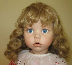 Tallina's Style: 924 Color: Dark Blonde Doll Wig Size 14" - Picture 1 of 1