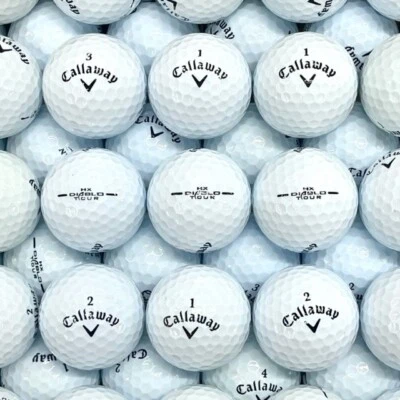 Callaway HX Diablo Tour Used Golf Balls 100 In Mint Condition, AAAAA Quality - Image 1 of 4