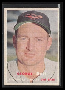 George Kell 1957 Topps #230  Baltimore Orioles