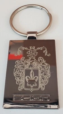 "SCION" GuNMeTAL BLaCK Keyring,   VINTAGE 2007 keyring,` NEW ` - Image 1 of 4