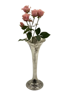 Jarrón de plata de ley de E. P. Roberts & Sons Foto 1 de 4