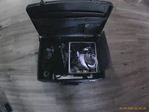 Ultra Small and Portable Briefcase Mini-ITX Desktop Case with Cables - Picture 1 of 4
