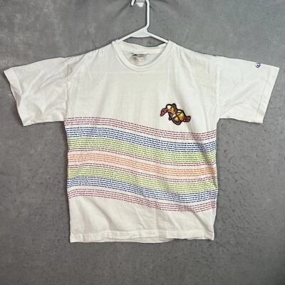 Camiseta De Colección Años 90 Walt Disney World Grad Nite Adulto Mediana Blanca Para Hombre Foto 1 de 4