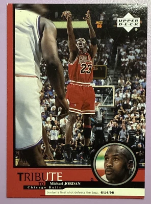 1998-99 Upper Deck Tribute to Michael Jordan - #30 Michael Jordan - Image 1 of 4