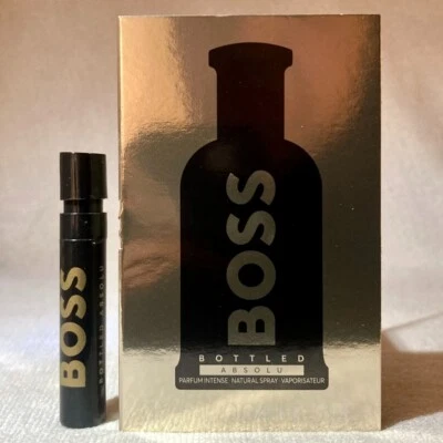 Hugo BOSS Embotellado Absolu Parfum Intenso Muestra Spray .04oz, 1.2ml *Lanzamiento 2024* Foto 1 de 2