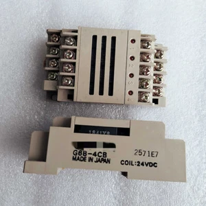 2PCS G6B-2114P-US-P6B 24VDC Power Relay With G6B-4CB 24VDC Socket - Picture 1 of 1