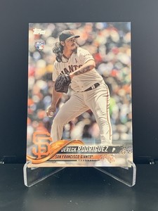 Dereck Rodriguez 2018 Topps Update Series Rookie Card #US270 RC