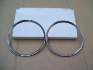 NEW Reproduction 1972 1973 1974 Plymouth Barracuda tail lamp TRIM RING PAIR