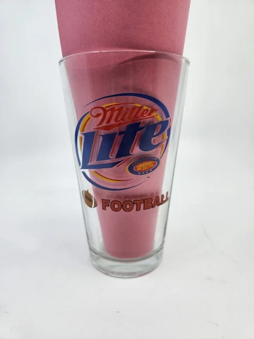 University Of Louisville  2003 Football Schedule Miller Lite Pint Glass Cover