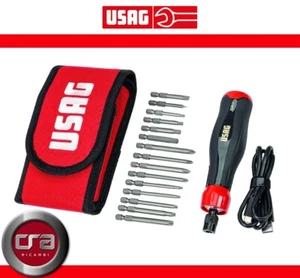 Cacciavite giravite elettrico in astuccio con set inserti Usag 324 XP/B16 - Imagen 1 de 4