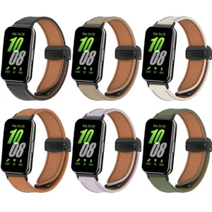 For Samsung Galaxy Fit3 Leather Magnetic Strap SM-R390 - Picture 1 of 16