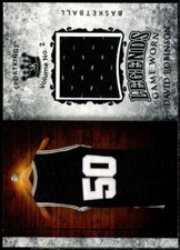 David Robinson Card 2021 Sportkings Volume 2 Legends Memorabilia #LSM24 