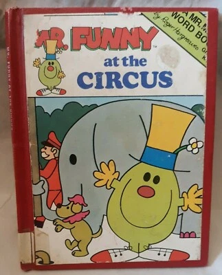 Mr Funny at the Circus by Roger Hargreaves HB Ex-Library 1983 - Image 1 of 3