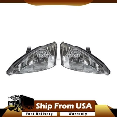 Conjunto de faros izquierdo derecho para Ford Focus 2000-2002 2,0 L Foto 1 de 4