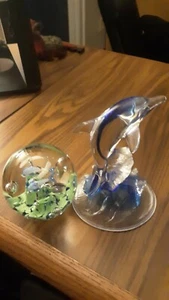 Stunning Dolphin Paperweight and Figurine (See description) - Picture 1 of 4