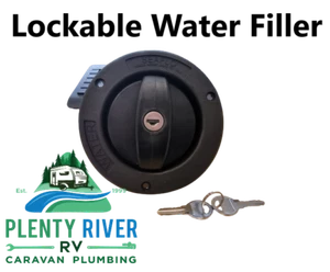 25mm Plenty River Lockable Water Filler Cap for Caravans/RVs/Motorhomes/Campers - Picture 1 of 5