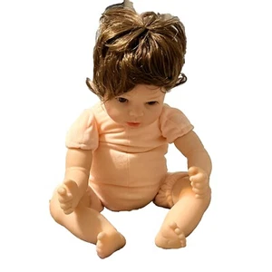 Aori Reborn Baby Doll Brown Hair Brown Eyes 20” Tall - Picture 1 of 17