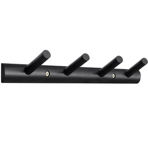 Wood Wall Hooks Natural Wooden Coat Hooks Wall Mounted Adhesive & Screw in Pe... - Picture 1 of 7