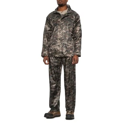 MOSSI Digital CAMO Ambush 2 piezas Traje de Lluvia CONJUNTO PANTALONES CHAQUETA CON CAPUCHA Para Hombres XL NUEVO Foto 1 de 4