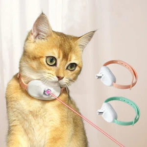 Divertido Collar para Gato Eléctrico Láser Infrarrojo Divertido Palo para Gato Juguete Suministros para Mascotas-j - Imagen 1 de 14