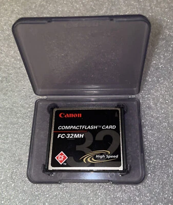 Canon 32MB CompactFlash  Card - FC32M - Image 1 of 3