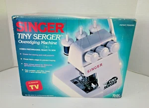 VTG Singer Tiny Serger Electric Overedging Machine, Crafts, Hem #TS380A - Picture 1 of 6