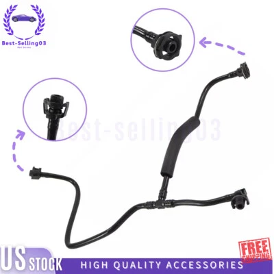 1X PARA 2016 2017 2018 JAGUAR XF XE 3,0 L MOTOR REFRIGERANTE DEPÓSITO MANGUERA DE DESBORDAMIENTO Foto 1 de 4