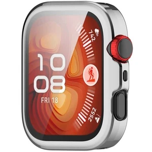 Etui ochronne na Huawei Watch Fit 4 Bizon Case Cover Etui Etui Srebrne - Zdjęcie 1 z 8