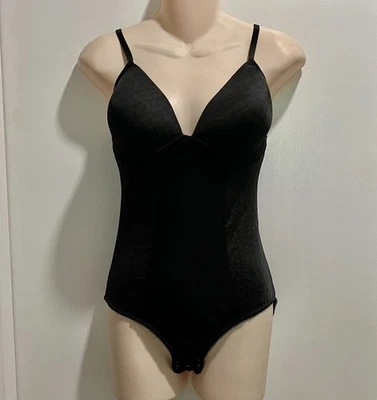 Heavenly Shapewear Goth Coquette Girl Adjustable One Piece Shaper Lingerie L - Image 1 of 4