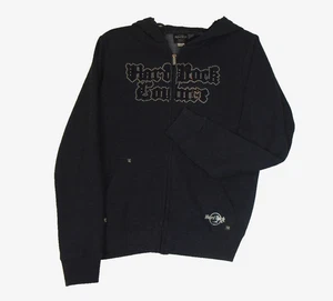 HARD ROCK CAFE COUTURE NEW YORK CITY WOMENS Hooded Sweatshirt Hoodie Medium - Picture 1 of 10
