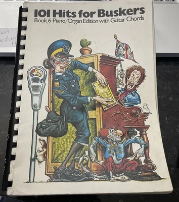 101 HITS For Buskers - BOOK 6, Piano/Organ Edition. Gr8 Busker’s Book! - Image 1 of 3