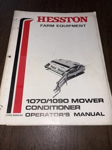Hesston 1070 1090 Mähaufbereiter Bedienungsanleitung " - Bild 1 von 3