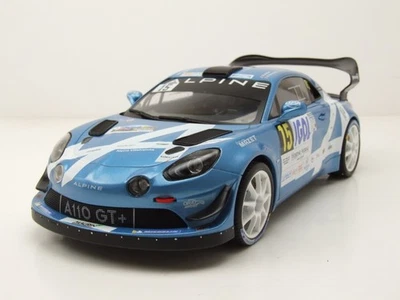 Alpine A110 RGT+ #15 Rallye Mont Blanc 2024 Astier Giraudet 1:18 Modello Solido - Immagine 1 di 4