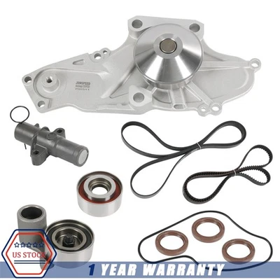 For Honda Accord 2003-18 Pilot Acura MDX Saturn 3.5L Timing Belt Water Pump Kit - Изображение 1 из 4