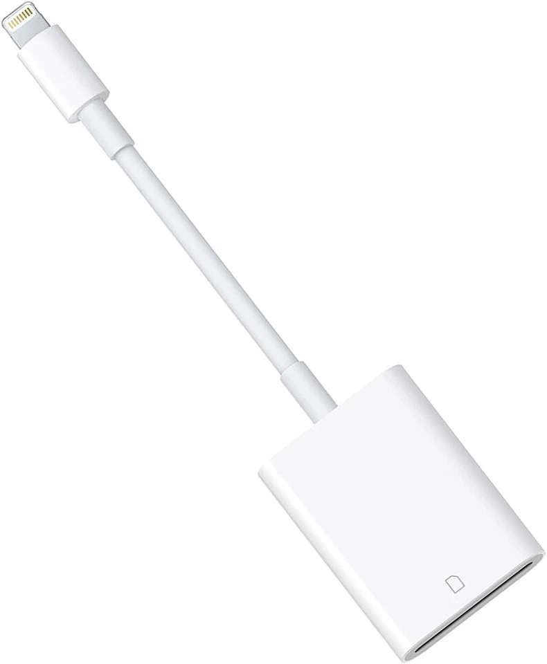 [Apple Mfi Certified] Iphone SD Card Reader, Lightning to SD Card Camera Reader  - image 1 of 4