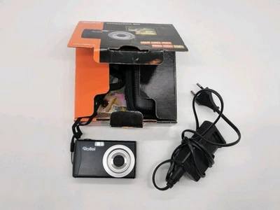 Rollei Compactline 880 Digitalkamera 18MP 8x/4x Zoom Schwarz SD Karte Tasche - Bild 1 von 4