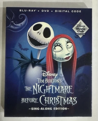 BRAND NEW The Nightmare Before Christmas Sing-Along Edition Blu-Ray/DVD/Digital - Image 1 of 4