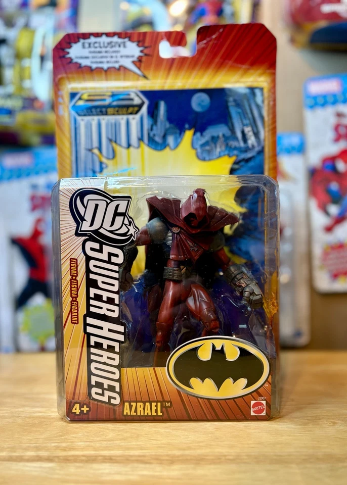 NEW Mattel S3 Select Sculpt Series DC Superheroes AZRAEL Figure (2006) - Image 1 of 4