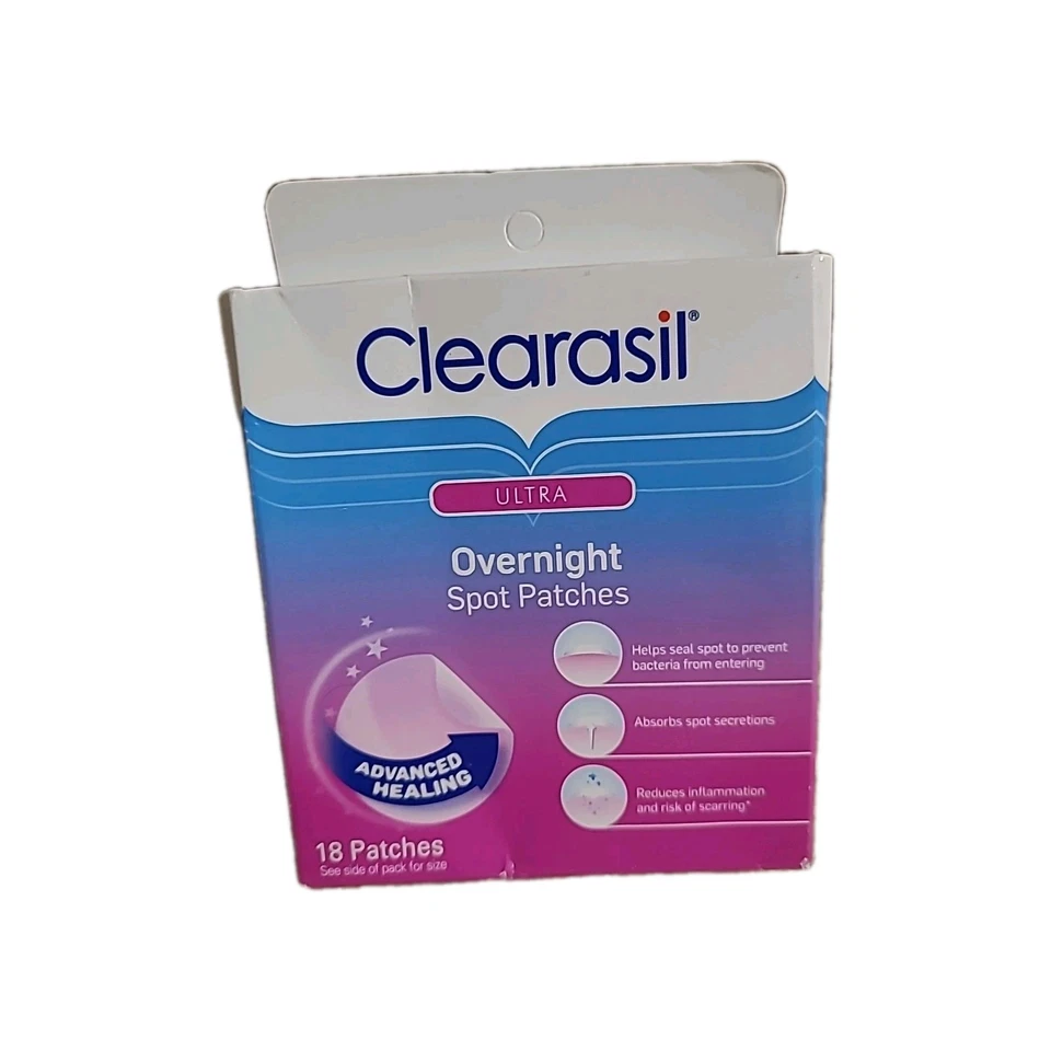 Clearasil Ultra Overnight Spot Patches 18-Count Exp 04/2025 - Image 1 of 1