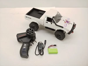 White WPL RC Truck C24-1 1/16 4x4 4WD Scale Crawler Pickup Off Road RTR Car R/C - Picture 1 of 17