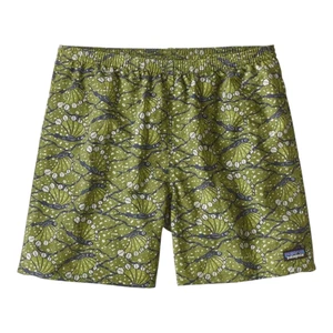 Patagonia Fish Print 7" Baggies Longs Water Repellent Short Outdoor Men's S - Picture 1 of 7
