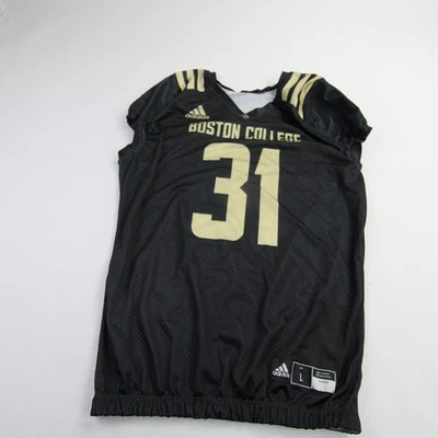 Camiseta de práctica Adidas Boston College Eagles - fútbol para hombre negra usada Foto 1 de 4
