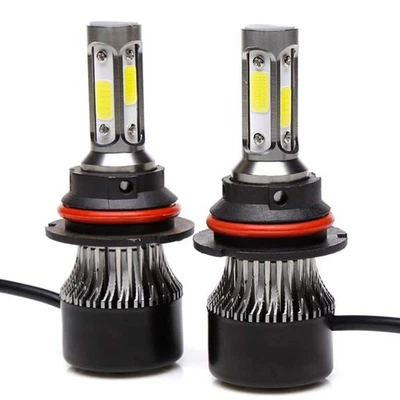 LED H4 Hi/Lo Beam Car Conversion DRL Headlight 680W HID Bulb Kit White - Image 1 of 4