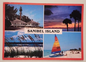 Sanibel Island - Florida Postcard - Imagen 1 de 2
