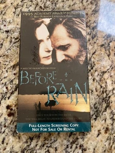 Before The Rain 1995 Academy Award Nominee (Sealed) VHS Screener Manchevski Film - Picture 1 of 6