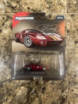 Ford GT40 MK1 1965 Majorette 1:64 Diecast Collector Series oro rojo #25 nuevo Foto 1 de 4