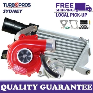 GEN1 High Flow Turbo Charger+Intercooler For Mitsubishi Triton MN 4D56 2.5L 2WD - Picture 1 of 11
